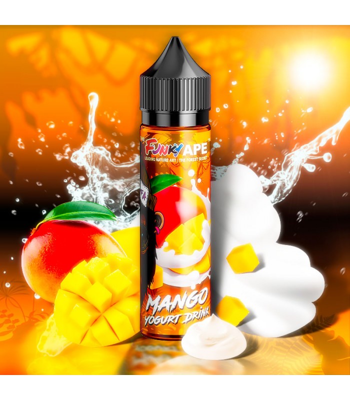 Mango Yogurt Drink 50 Ml Funky Ape De Flash Juices