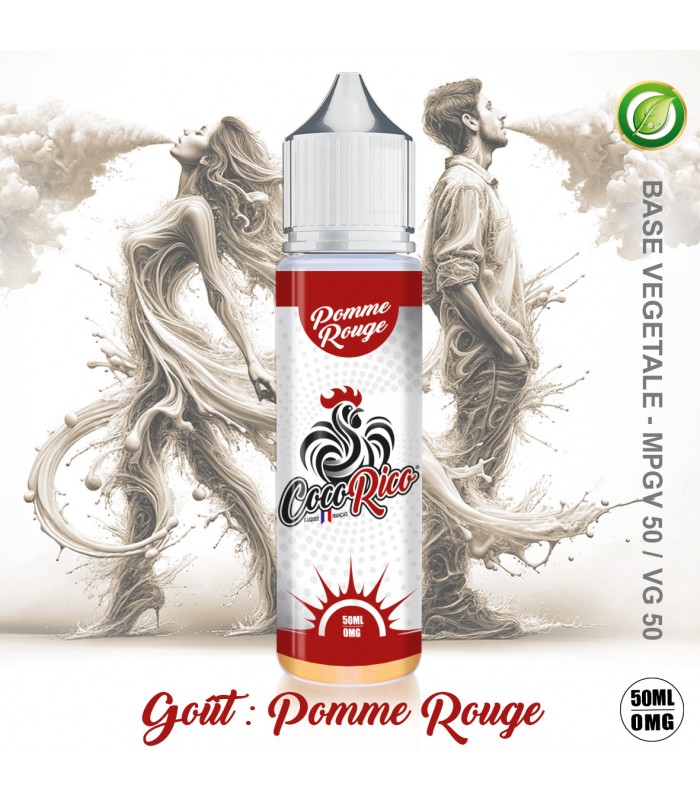 Cocorico Pomme rouge 50ml de Knoks