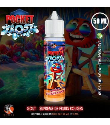 Knoks Pocket Frost 50 ml - Suprême de Fruits Rouges